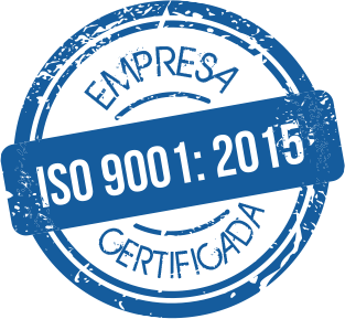 Somos uma empresa certificada na ISO 9001:2015